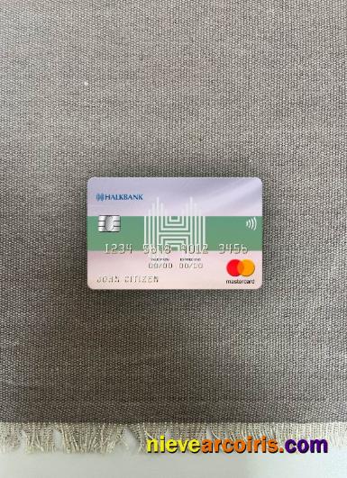 Turkmenistan Halkbank mastercard photolook